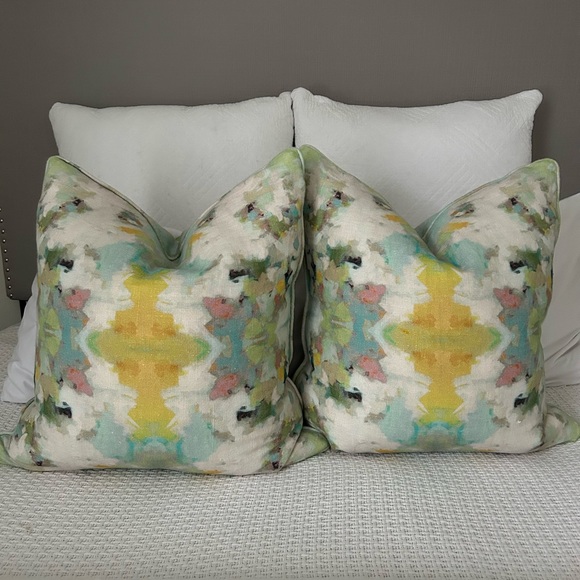 Laura Park Designs Bedding Set Of Laura Park Pillows Poshmark